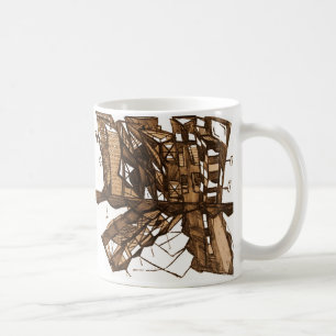city shadow coffee mug