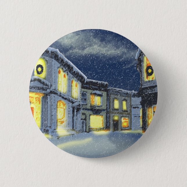 City Sidewalks 6 Cm Round Badge (Front)