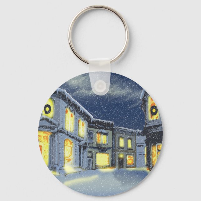 City Sidewalks Key Ring (Front)