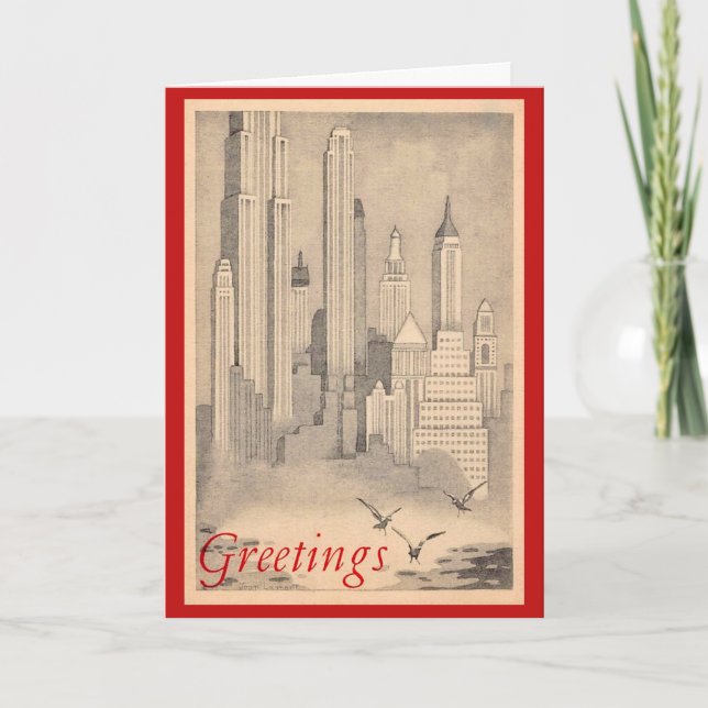 City Skyline Card (Front)
