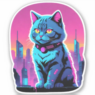 City Skyline Cat