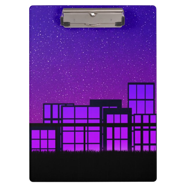City Skyline Clipboard (Front)