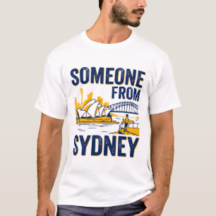City Skyline of Sydney Australia Waterfront View T-Shirt