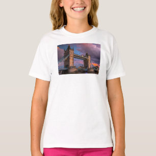 City skyline Sunset & personalise logo T-Shirt