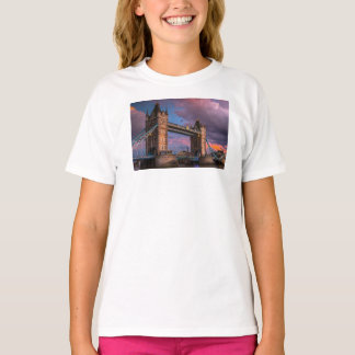 City skyline Sunset & personalise logo T-Shirt