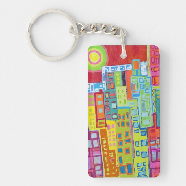 City Slicker Keychain (Front)