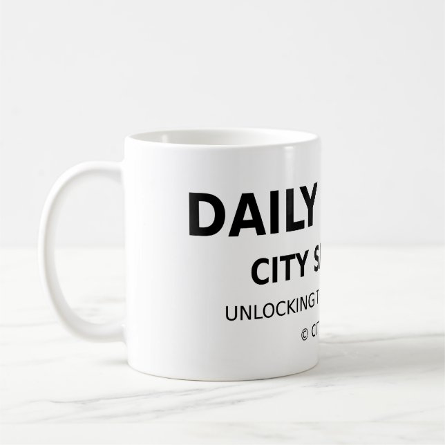 City Speed Co. Mug – Unlocking the Driver Within (Left)