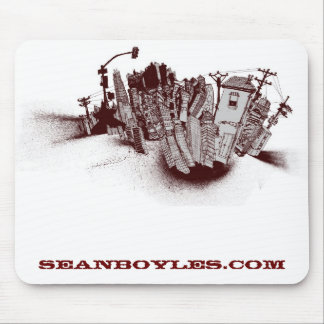 city spray mouse pad