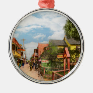 City - St Augustine Florida - Cozy Inn 1908 Metal Ornament