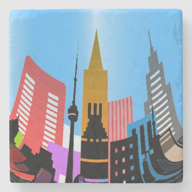 CITY STONE COASTER (Front)