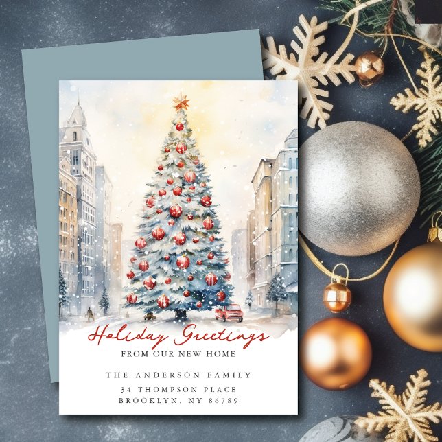 City Street Christmas New Address Announcement (Creator Uploaded)