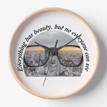 city through glasses