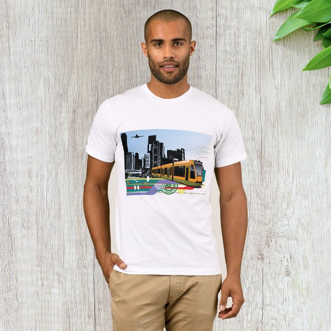 City Tram Mens T-Shirt (Creator Uploaded)