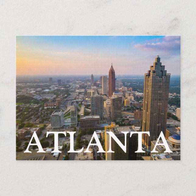 City View | Atlanta, Georgia Postcard (Front)