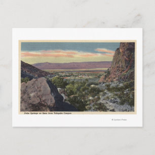 City View from Tahquitz Canyon Postcard