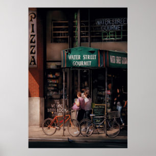 City - Water St Gourmet Deli Poster