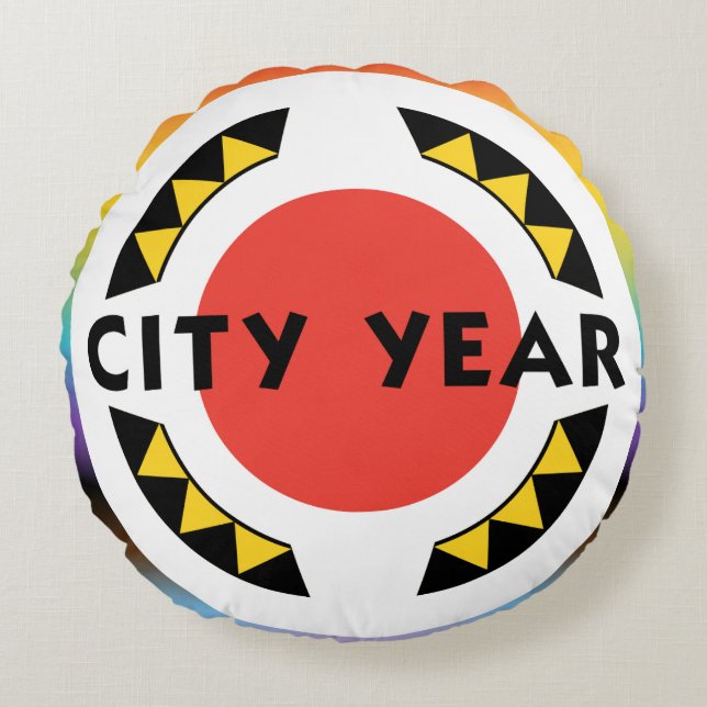 City Year Pride Pillow (Front)