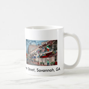 Cityscape architecture historical art, River St... Coffee Mug