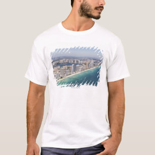 Cityscape as seen from air, Miami, Florida T-Shirt