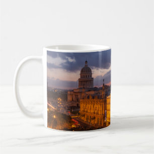 Cityscape at sunset, Havana, Cuba Coffee Mug