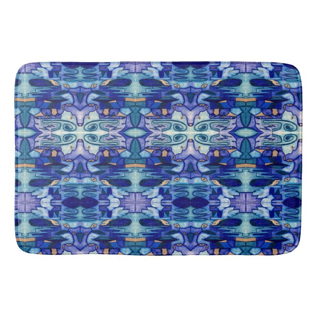 Cityscape Bath Mat (Front)