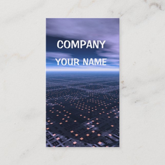 Cityscape Business Card (Front)