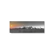 Cityscape Canvas Poster Wide