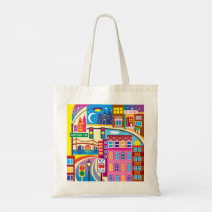 Cityscape Colours Tote Bag