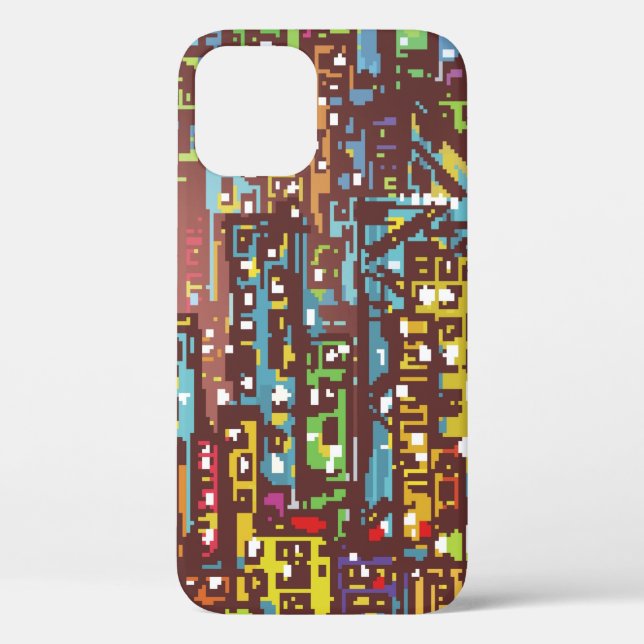 Cityscape hand drawn illustrationart,street,city,s Case-Mate iPhone case (Back)