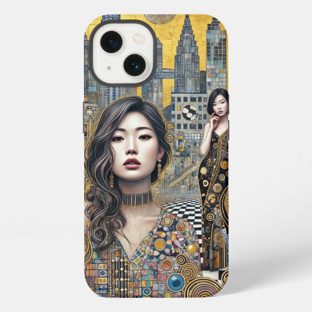 "Cityscape Muse" iPhone / iPad case (Back)