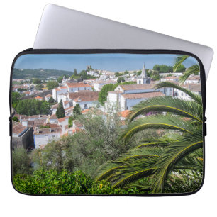 Cityscape of Aveiro, Portugal Laptop Sleeve