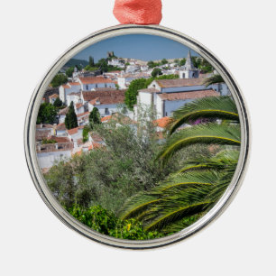Cityscape of Aveiro, Portugal Metal Ornament