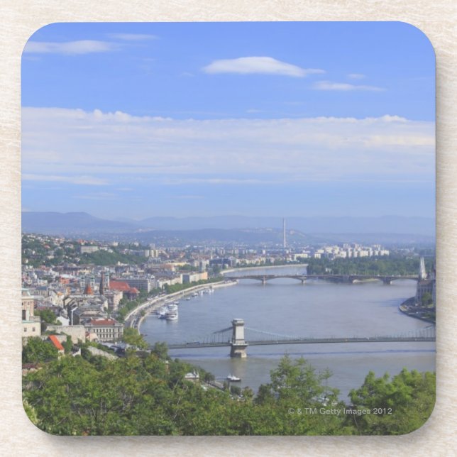 Cityscape of Budapest Coaster (Front)