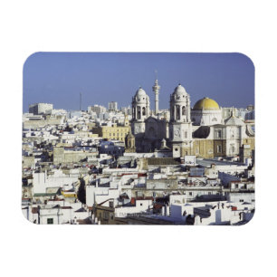 Cityscape of Cadiz, Spain Magnet