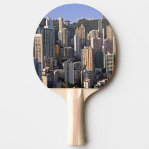 Cityscape of Hong Kong, China Ping Pong Paddle