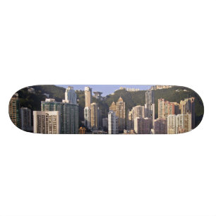 Cityscape of Hong Kong, China Skateboard