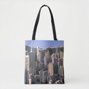 Cityscape of Hong Kong, China Tote Bag