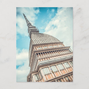 Cityscape of Mole Antonelliana, Turin, Italy Postcard