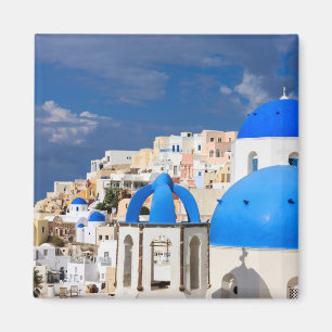 Cityscape of Santorini, Greece Magnet