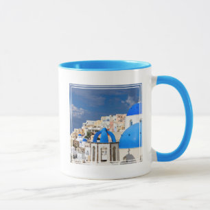 Cityscape of Santorini, Greece Mug
