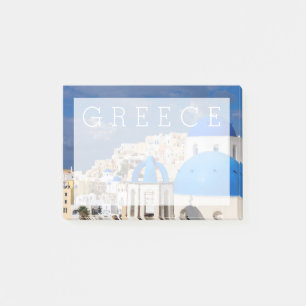 Cityscape of Santorini, Greece Post-it Notes