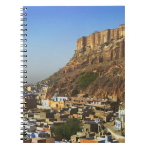 Cityscape of the Blue City with Meherangarh, the Notebook