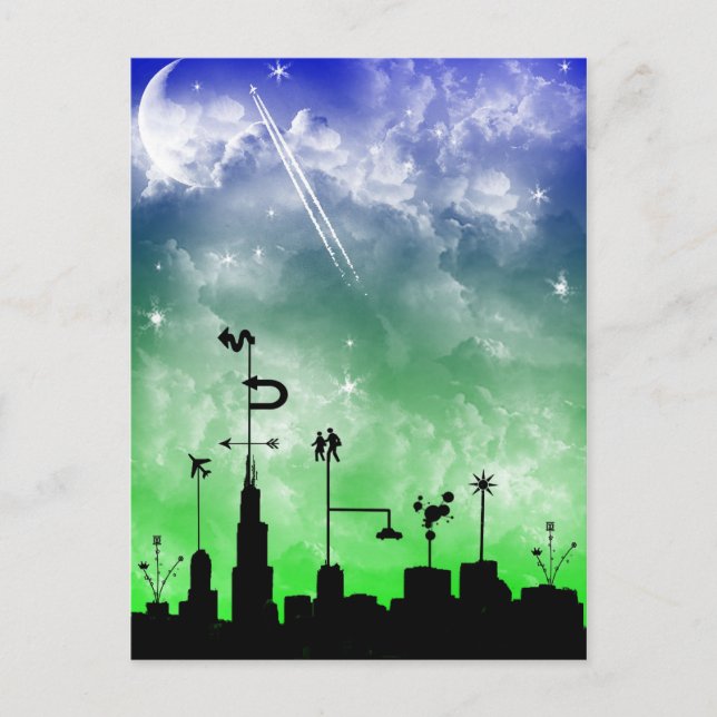 CityScape Postcard (Front)