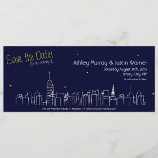 Cityscape Save the Dates - Customisable! Save The Date