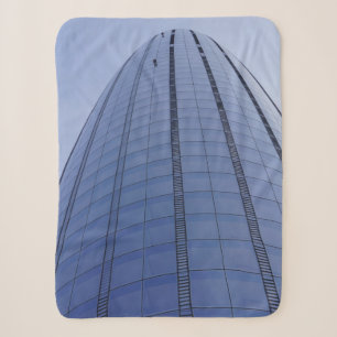 Cityscape Sherpa Blanket