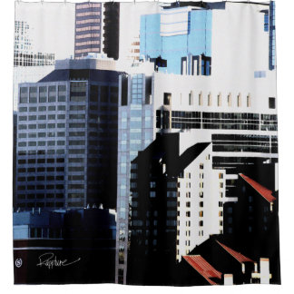 Cityscape Shower Curtain