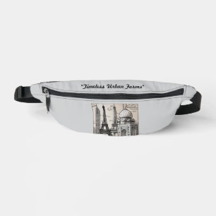 "Cityscape Simplicity" Bum Bags