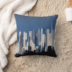 Cityscape Throw Pillow
