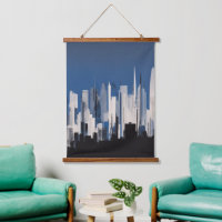 Cityscape Wall Tapestry