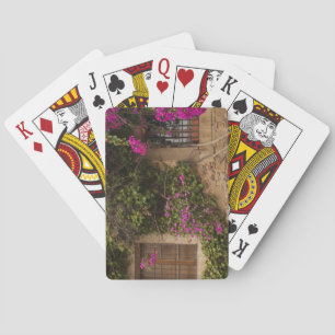 Ciudad Monumental, flower-covered buildings 2 Playing Cards